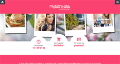 Desktop Screenshot of fagerneskjopesenter.no