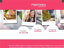 Tablet Screenshot of fagerneskjopesenter.no